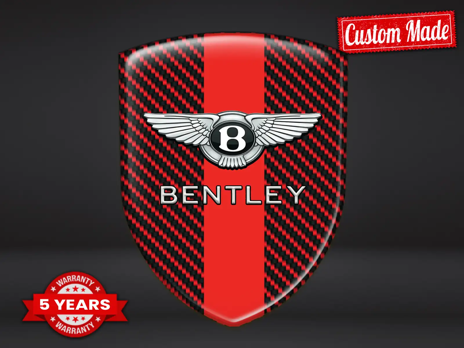 Bentley Logos Tous Véhicules Résistants Qualité Pro